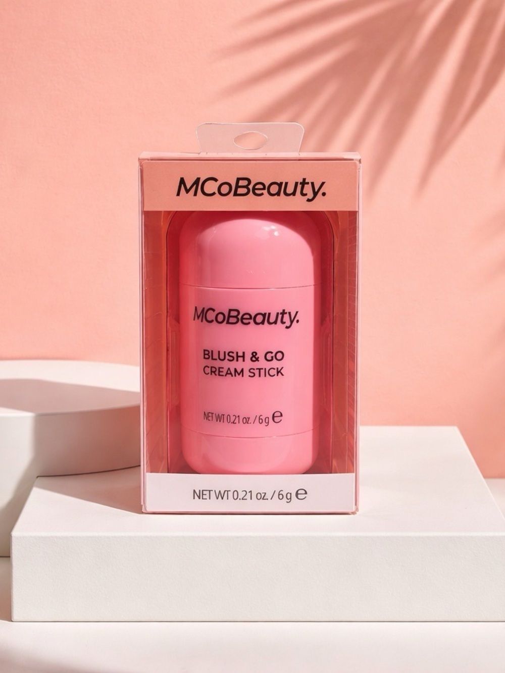 MCoBeauty Blush & Go Cream Stick — Soft Pink